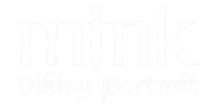 mink logo transparent white